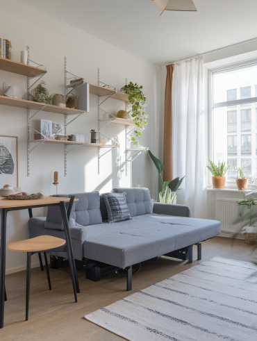 Comment optimiser l'espace de vie dans un petit appartement ?
