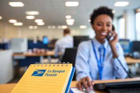 la banque postale numéro