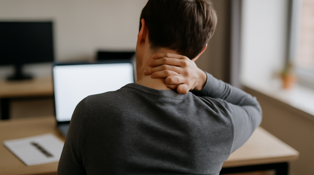 Douleurs cervicales au bureau : prévention et solutions naturelles
