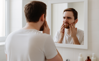 Acné adulte chez l'homme : causes hormonales souvent ignorées